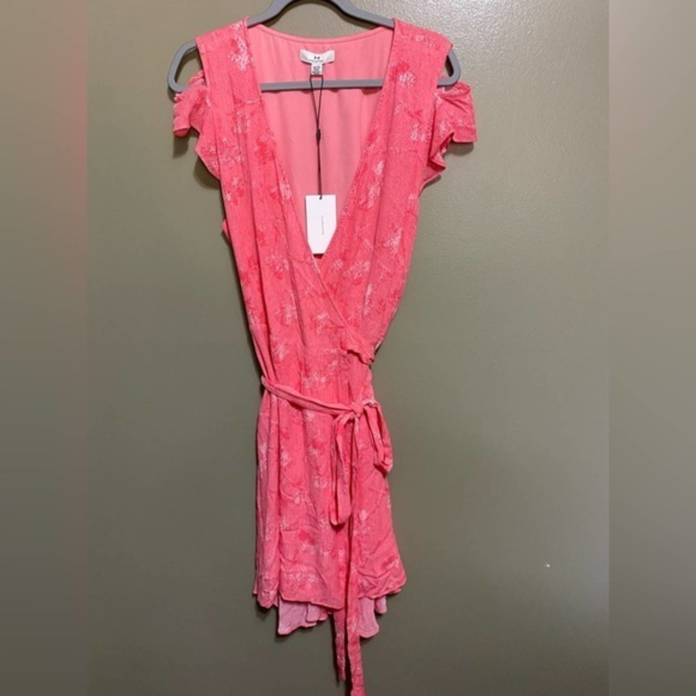 NWT Halston Summer‎ Wrap Dress, Size XL